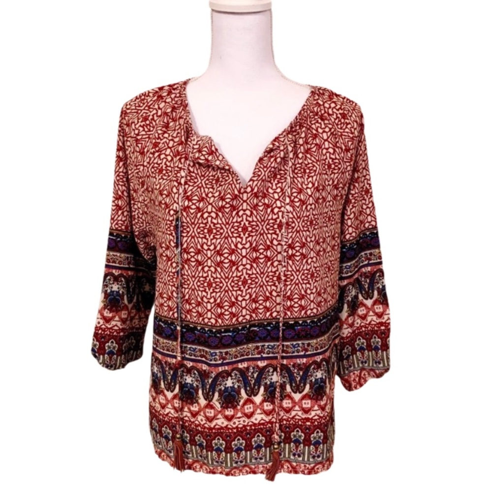 CLEAROUT SALE!  Bedford Pattern Blouse